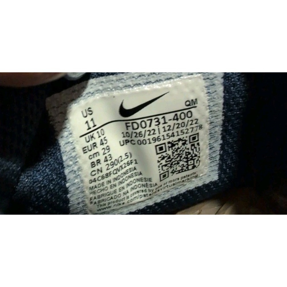 Nike SB Zoom Blazer Mid Midnight Navy Aqua Swoosh Sz 11 FD0731-400 GUC - Picture 6 of 6